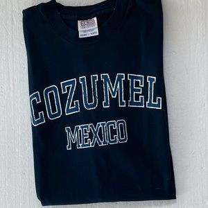 NEW Cozumel, Mexico, Navy, Short Sleeve T-Shirt, Size 3XL